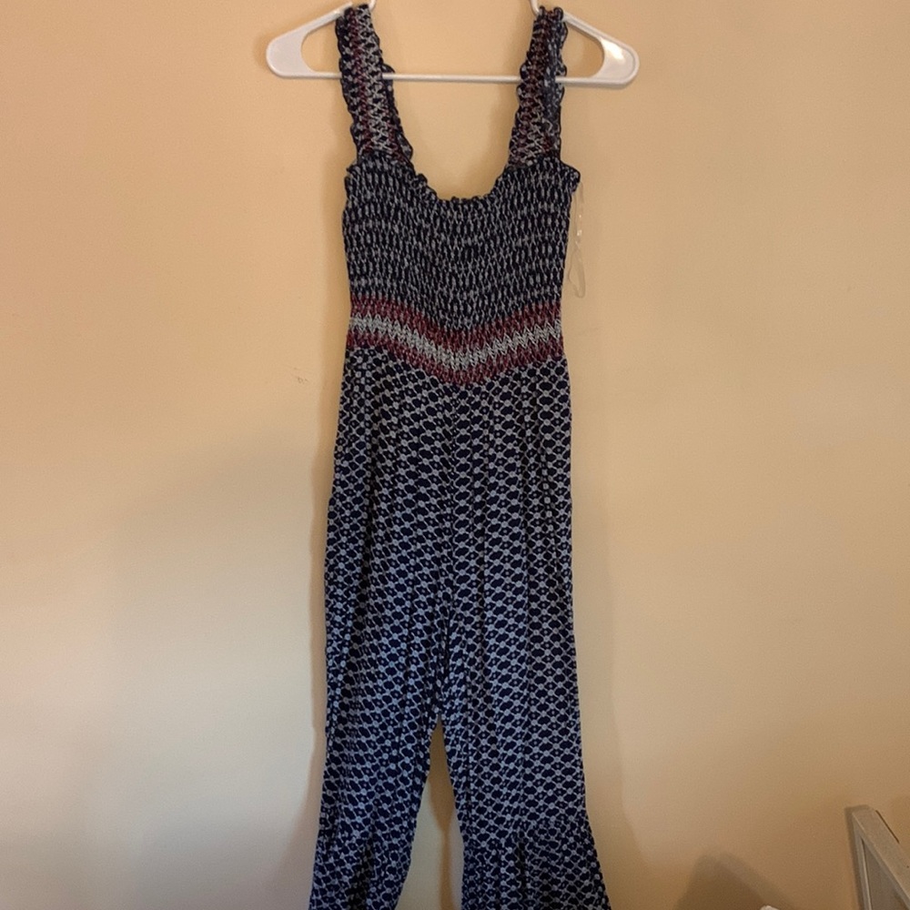 Patterned romper